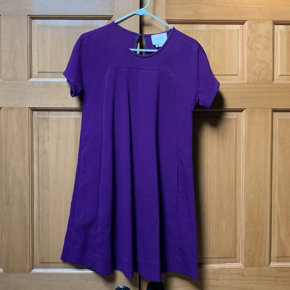 Kate Spade plum babydoll dress